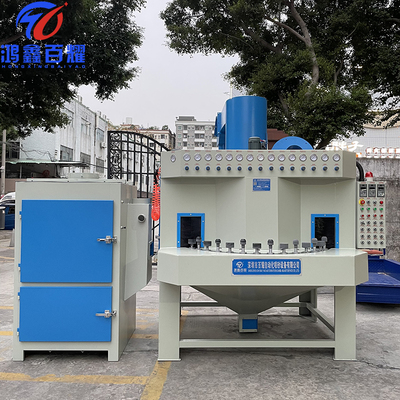 陶瓷咖啡杯圆柱体连续式转盘喷砂机