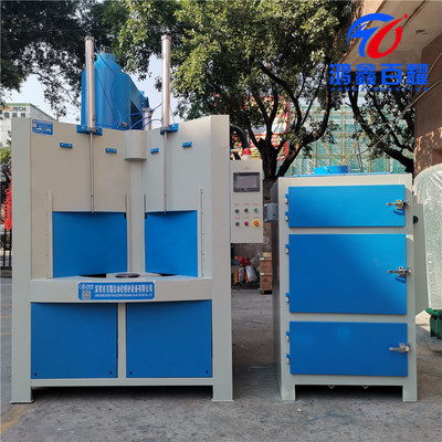 连续式自动转盘喷砂机